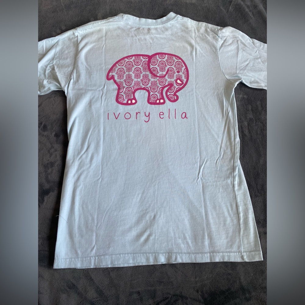 Ivory Ella light blue long sleeve shirt